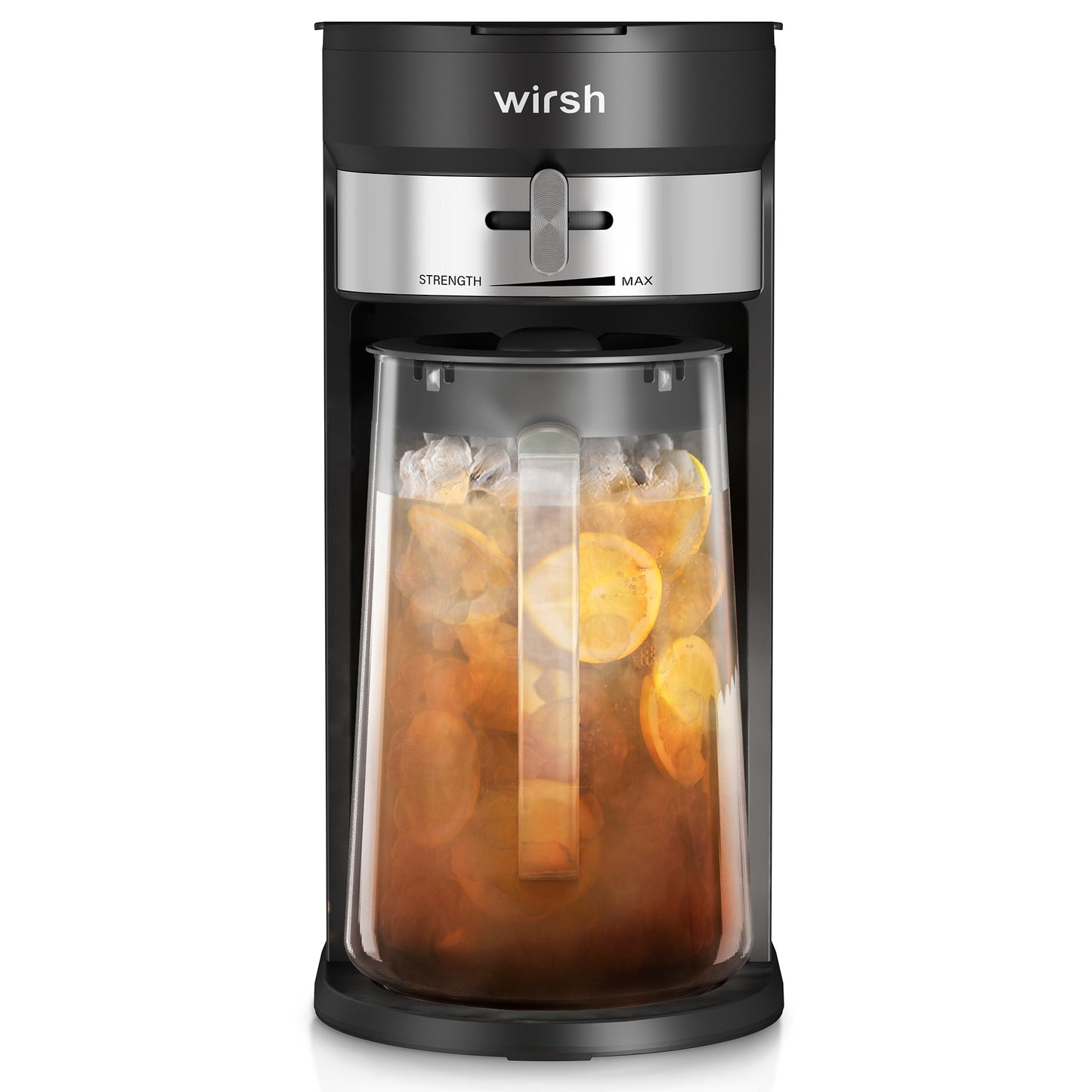 Wirsh Iced Coffee Maker, Iced Tea Maker with 85 Ounce Pitcher,Strength Control and Reusable Filter