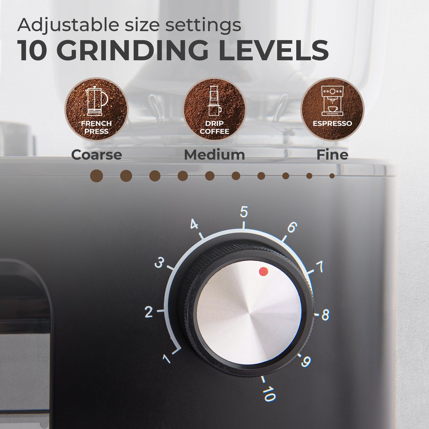 Burr Coffee Grinder, KF8061