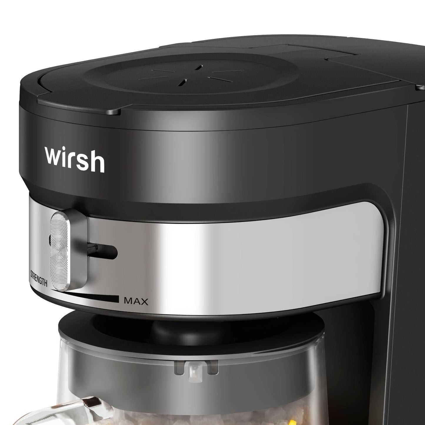 Wirsh Iced Coffee Maker,  Iced Tea Maker with 85 Ounce Pitcher,Strength Control and Reusable Filter